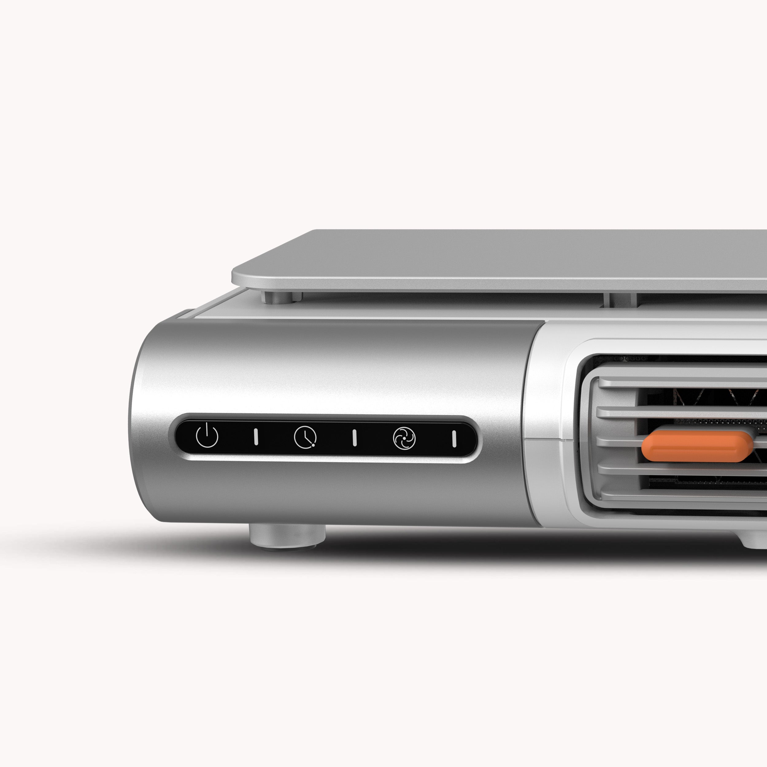 CIARRA Radiateur soufflant électrique mobile 400W Chauffage PTC 3 Niveaux Ventilation Minuterie 6h CBHCF516-W - 6