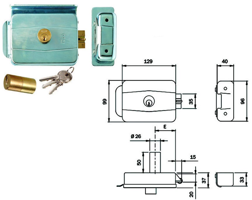 Serrure 3 Points | Leroy Merlin