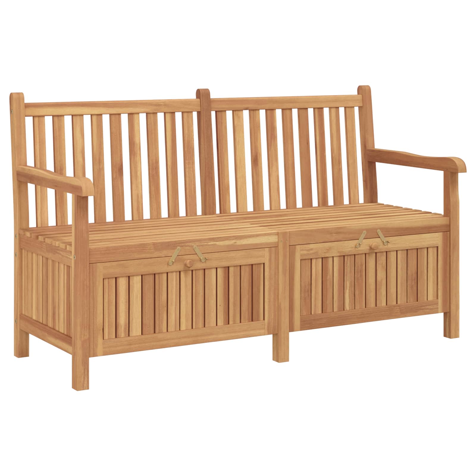 VidaXL Banc De Jardin Marron 150 X 60 X 90 Cm Bois De Teck Solide