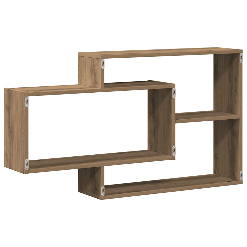 Étagère murale chêne artisanal 104x20x58,5 cm bois d'ingénierie- COMFORTXL - 6