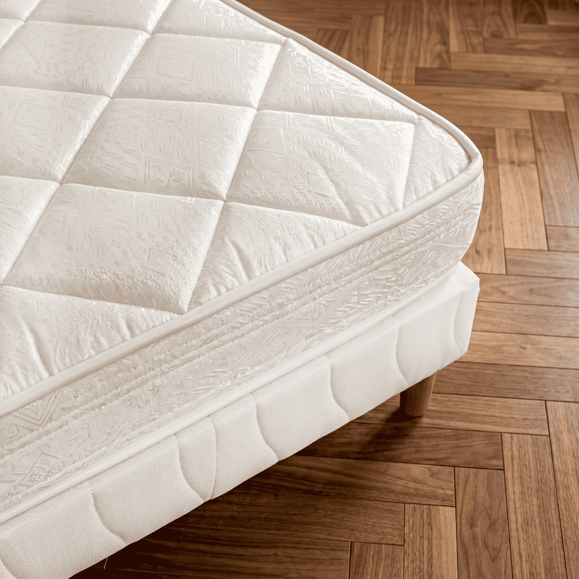 Matelas Senso 120x190 cm Hauteur 17 cm Mousse Polyuréthane Tissu Polyester Hypoallergénique Soutien Ferme - 3