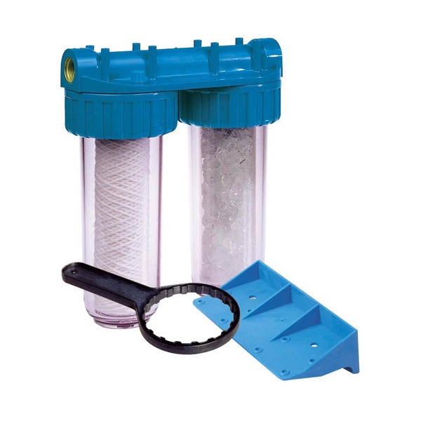 Filtre à Eau Domestique Atlas Senior Duplex 3P AFO-SX | Cartouche Vide Pour Adoucisseur Ou Filtration