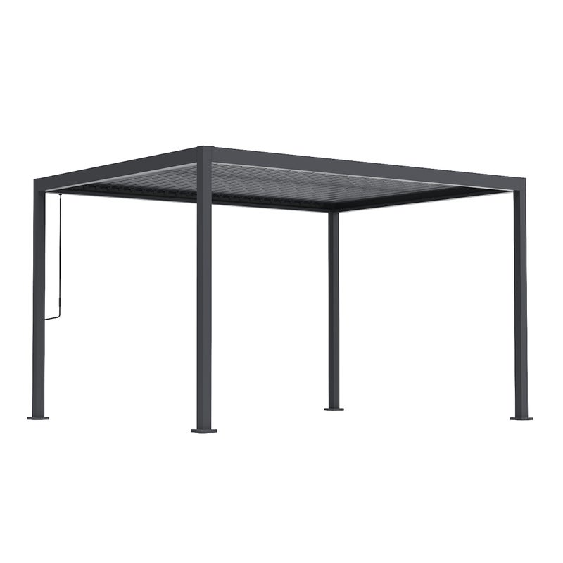 Pergola ogrodowa tarasowa aluminiowa NORDVIC Viken 3x4 m