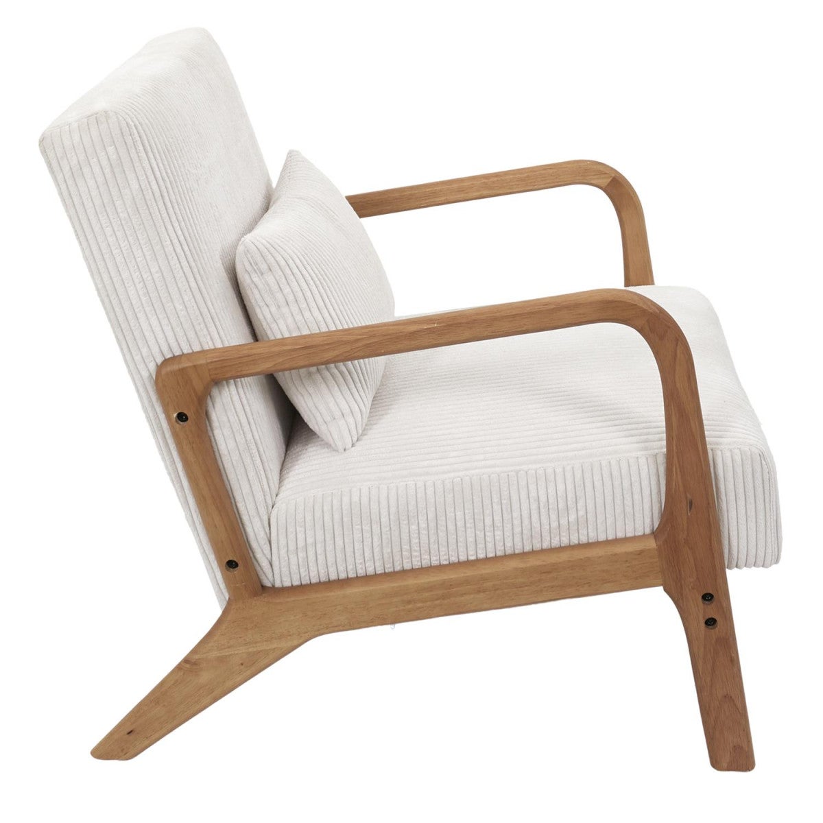 Fauteuil Côtelé Design 