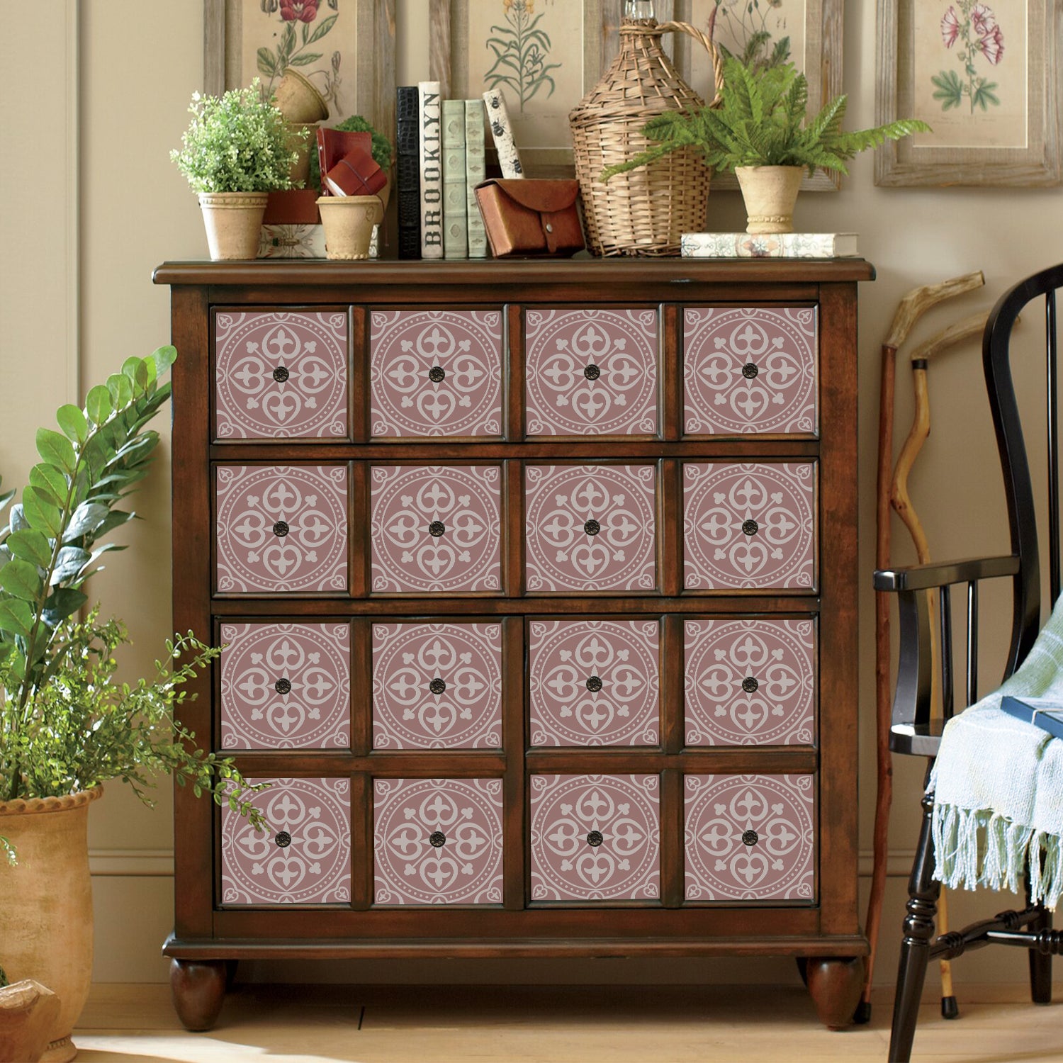 Lot de 12 panneaux muraux 3D autocollants, Crédence adhésive, Autocollants décoratifs, Imperméables et résistants à la chaleur, 15 cm x 15 cm - 8