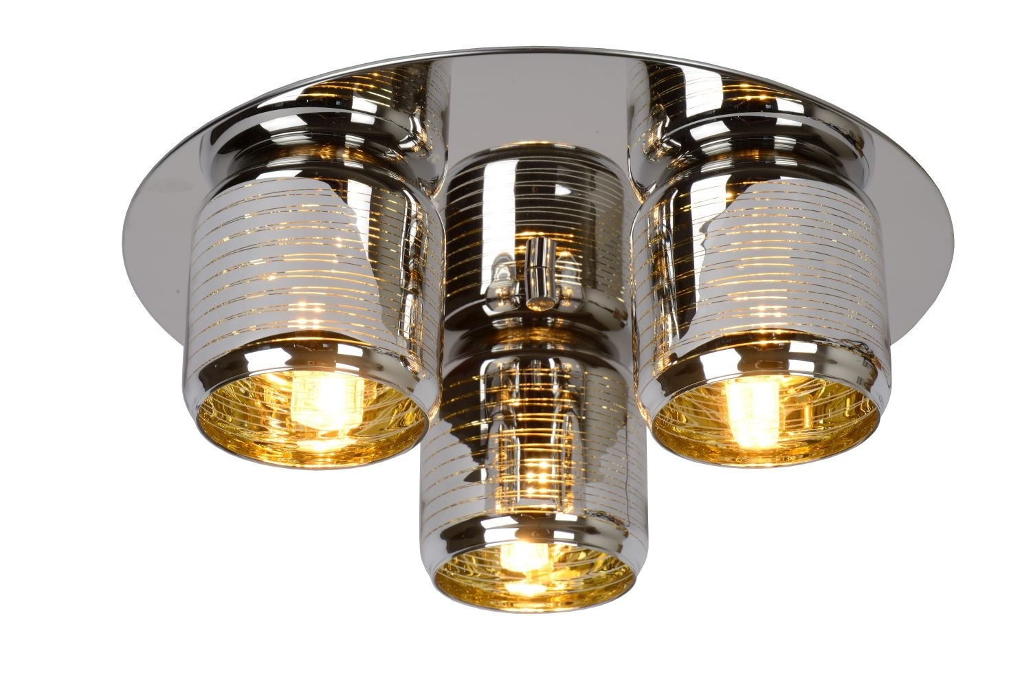 Plafonnier ERYN - Chrome - 3xG9 - Lucide - 6