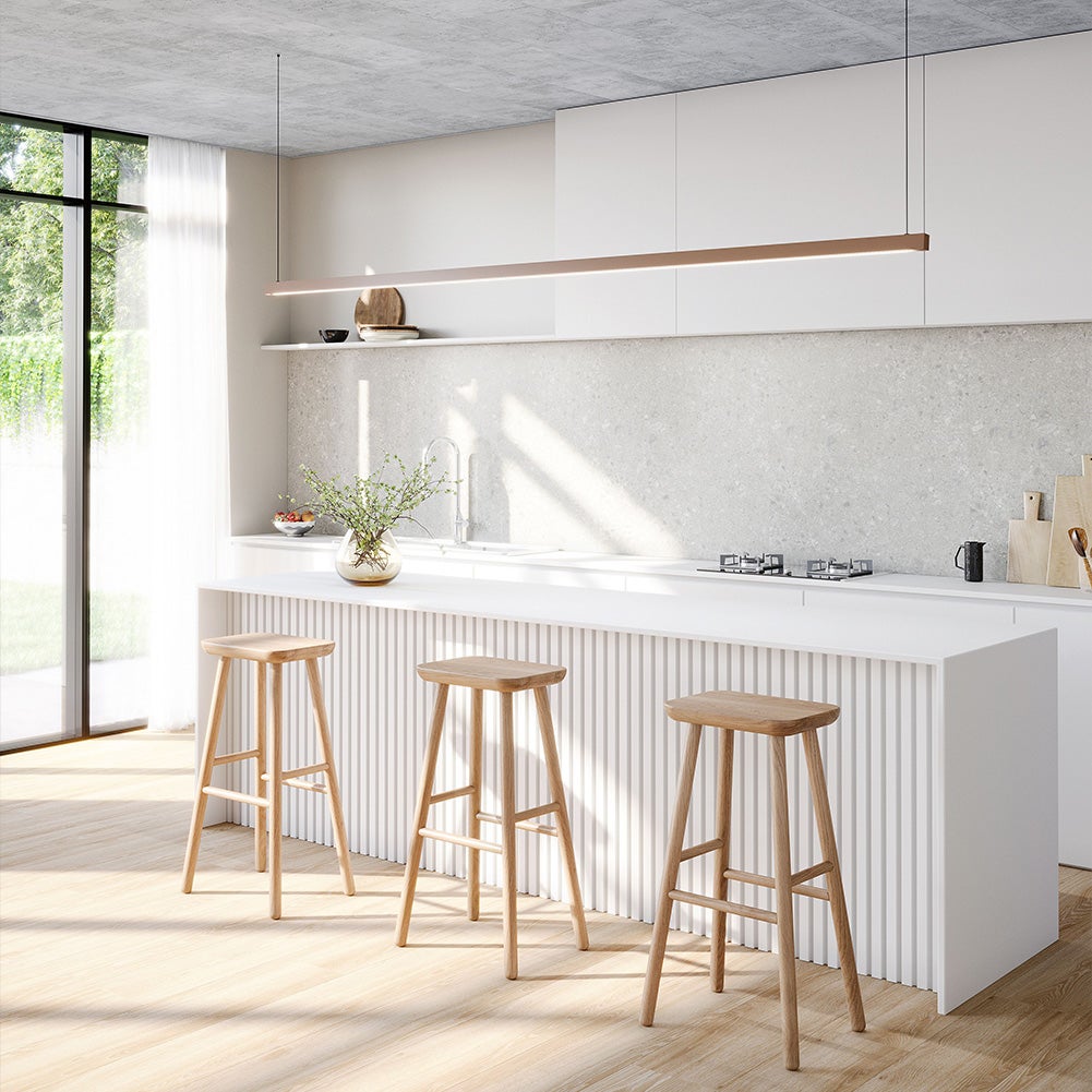 Lot de 2 demi-panneaux mural décoratif lamelles MDF blanc (à peindre) 1250 x 287 x 20 mm-0,72 M2 PEFC 70% - 4