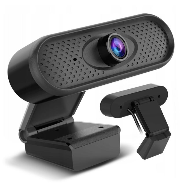 Webcam GUORUI 1080P Con Microfono E Copri-privacy – Treppiede Incluso, Plug-and-play
