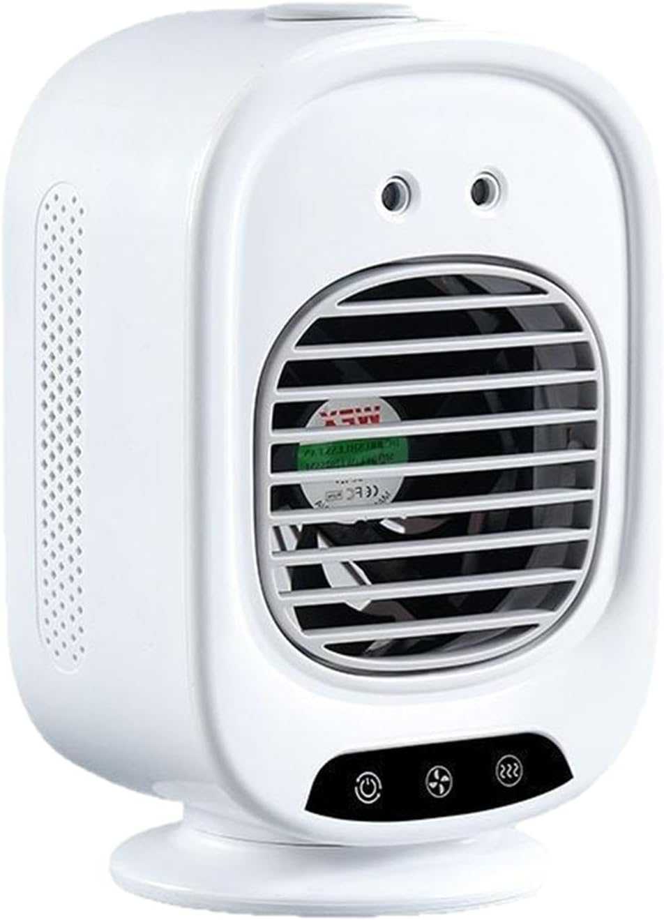 Przenośny klimatyzator, wentylator 3-biegowy, 280 ml, nawilżacz, wentylator chłodzący do biura w akademiku bez funkcji obrotowych