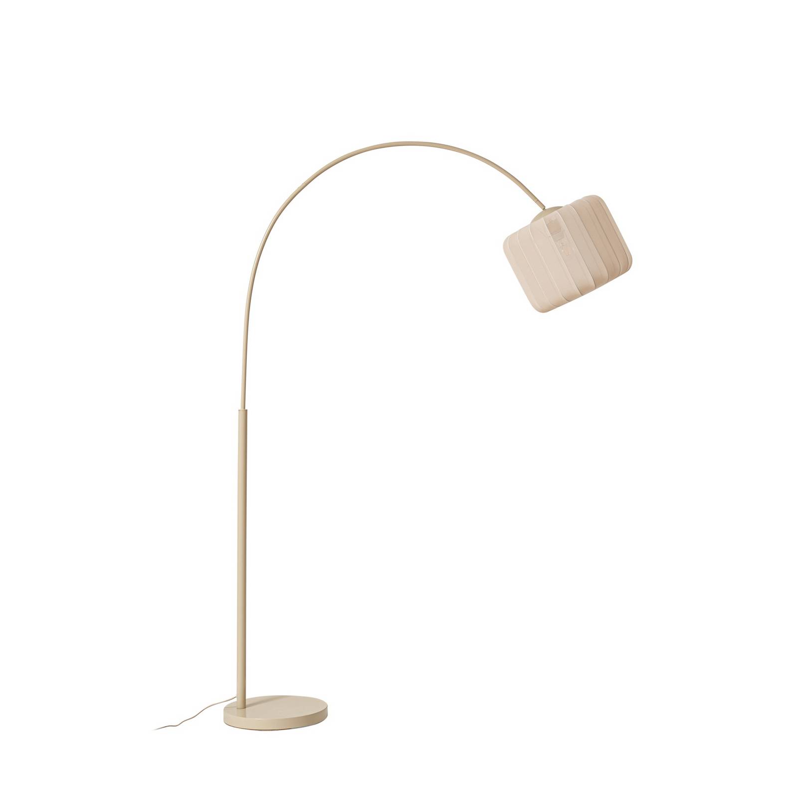 Lampadaire IKEA Ängland – Beige, Hauteur 150 Cm, Style Ancien, Abat-jour Inclus, Fonctionne Parfaitement