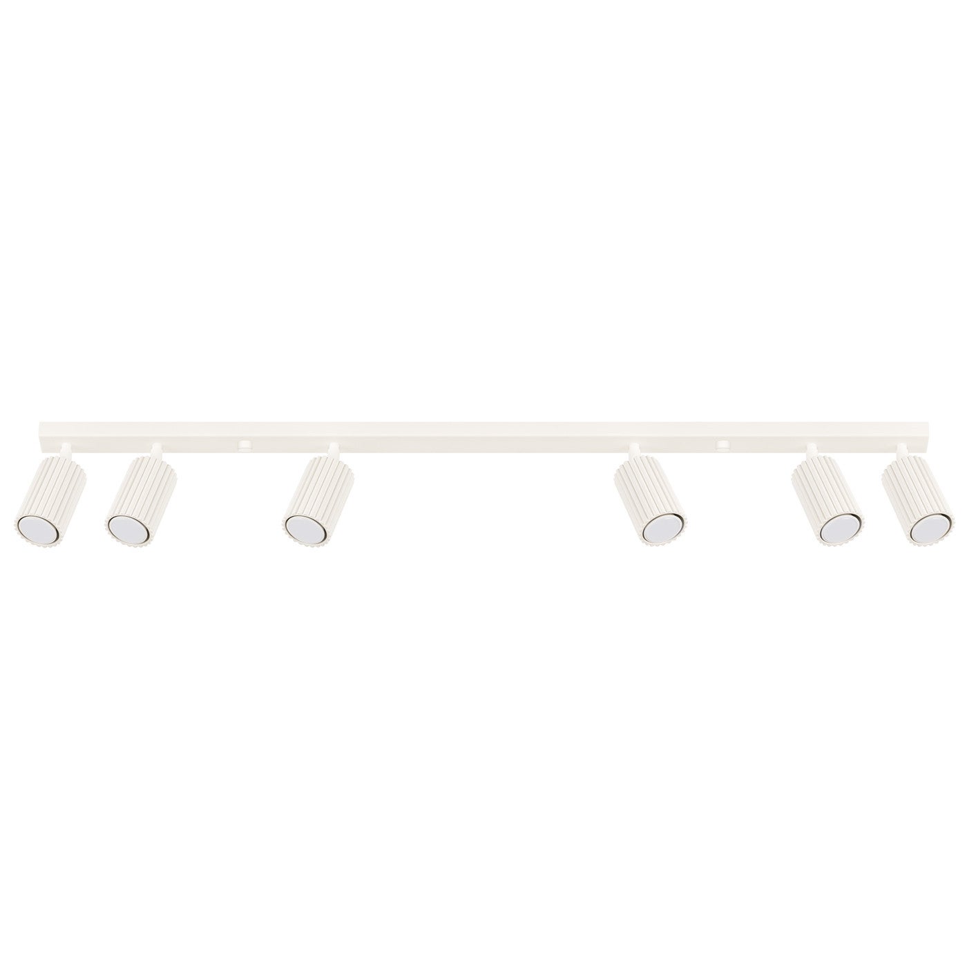 Reflektor sufitowy spot natynkowy Karbon listwa beżowy 6xGU10x10W wym: 16,5 x 117 x 6,5 cm aluminium Sollux Lighting