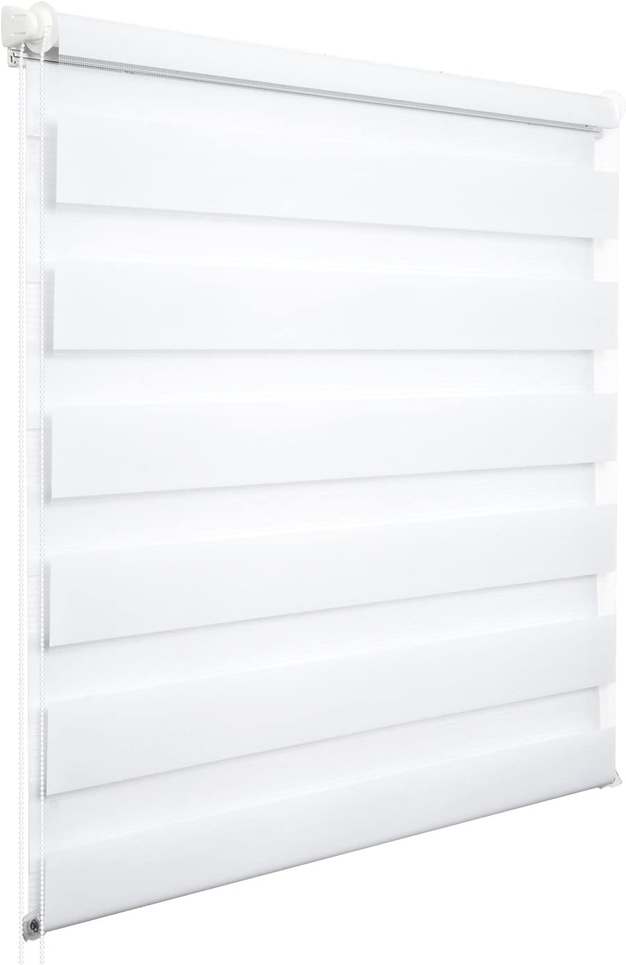 WOLTU 1 pièce Store Enrouleur Double. Fixation Rapide sans perçage
