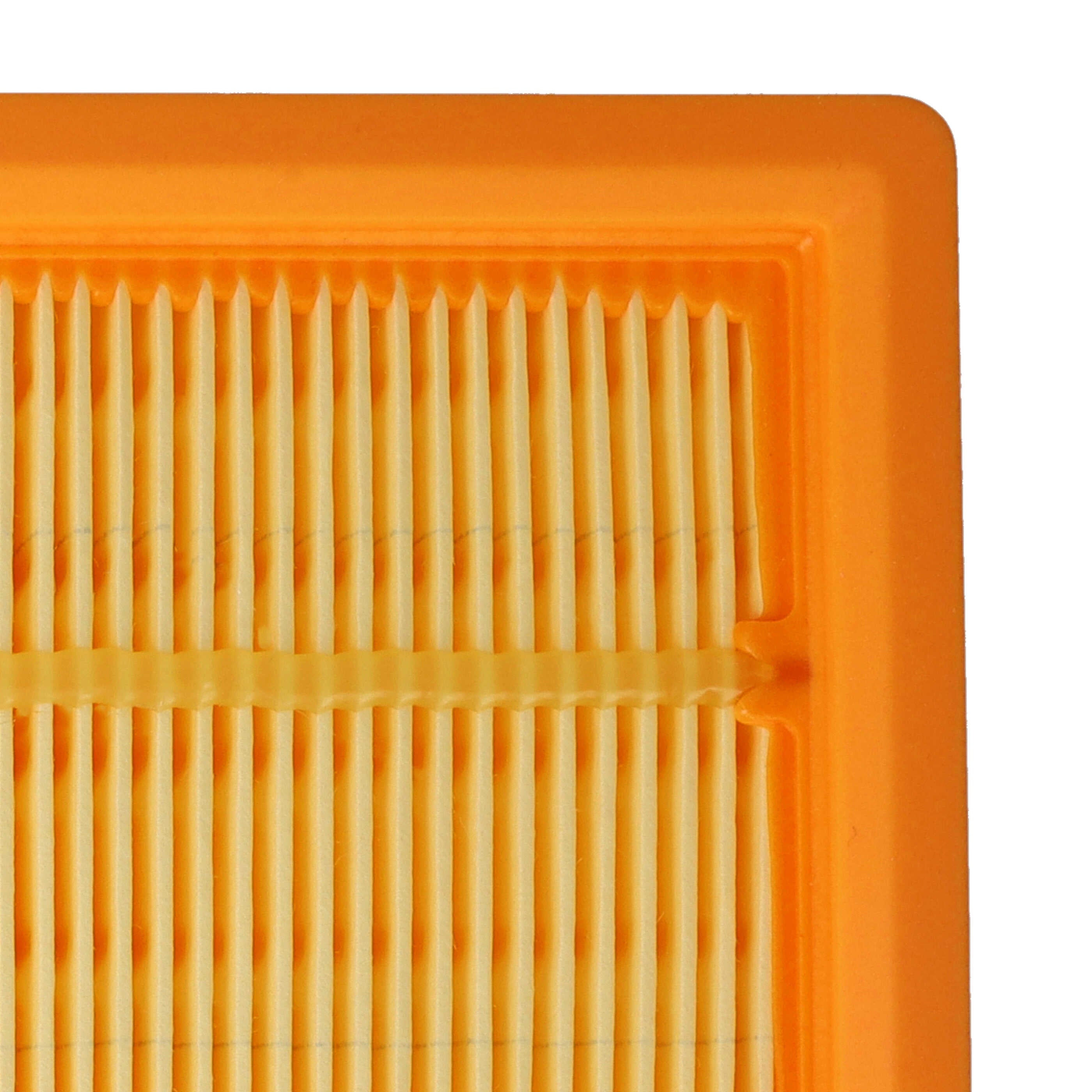 vhbw 1x filtre plissé plat compatible avec Dewalt D27902, D27091, D279015, D279025 aspirateur - Élément filtrant - 5