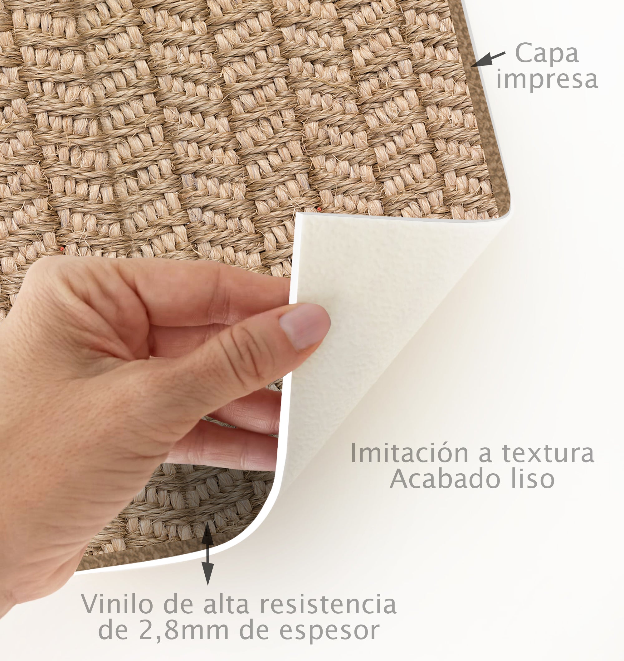 Tappeto antiscivolo in vinile Chef 50x140 cm - PVC stampato, lavabile, ignifugo, per salotto e cucina - 2