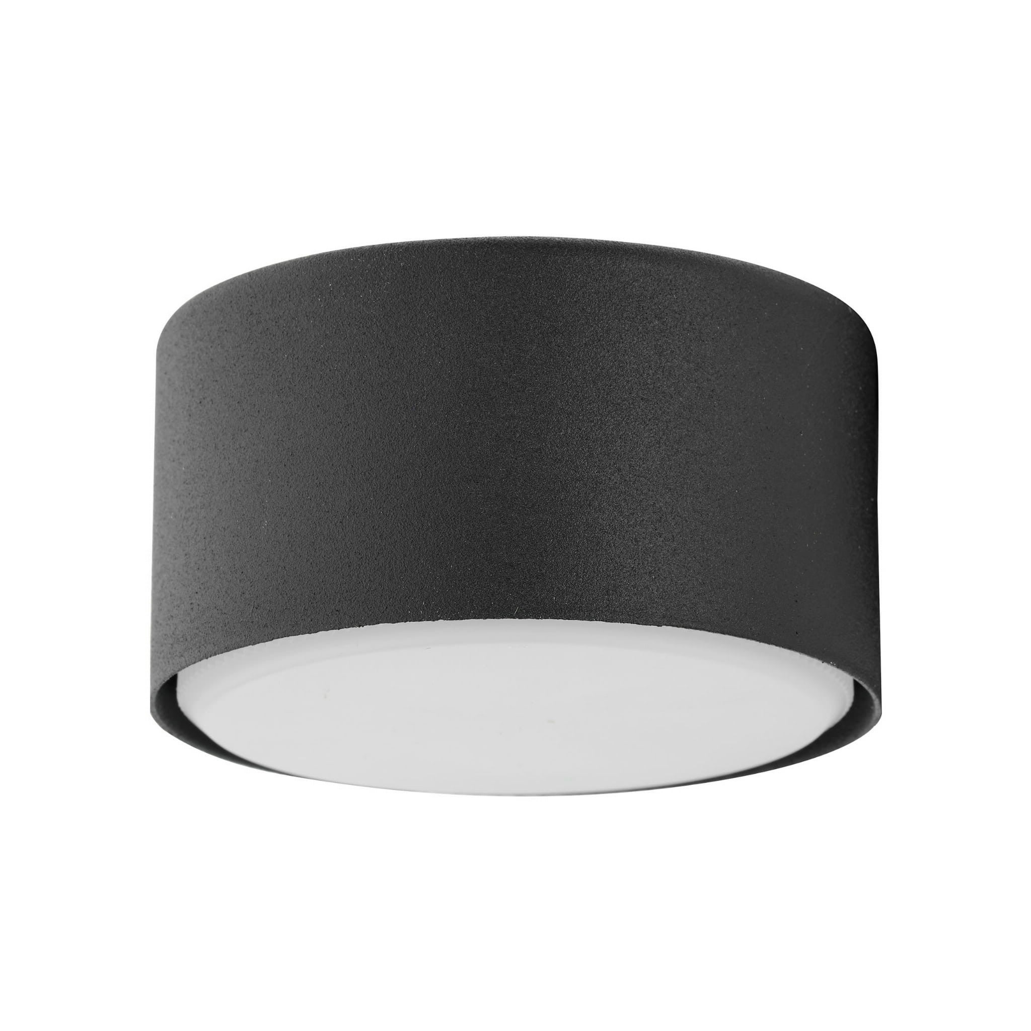 Reflektor sufitowy spot natynkowy Dallas okrągły czarno-biały 1xGX53x10W wym: 8 x 8 cm metal TK Lighting