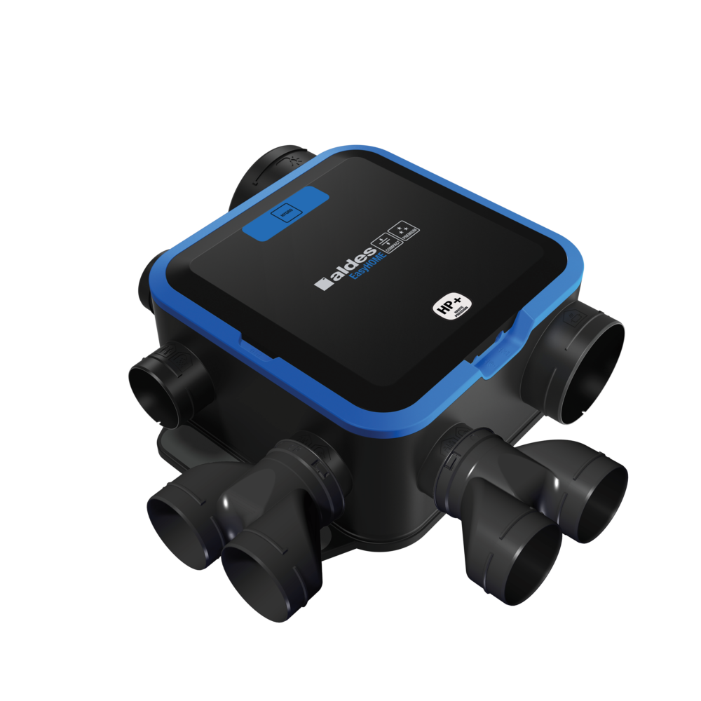 Kit VMC simple flux hygroréglable - EasyHOME Hygro Compact Premium HP+ - 11033026 ALDES - 11033026 - 2