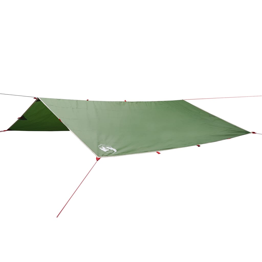 Lona PVC Impermeable Verde | Lona Ojal Cada 25CM 650g/m² | Cubierta