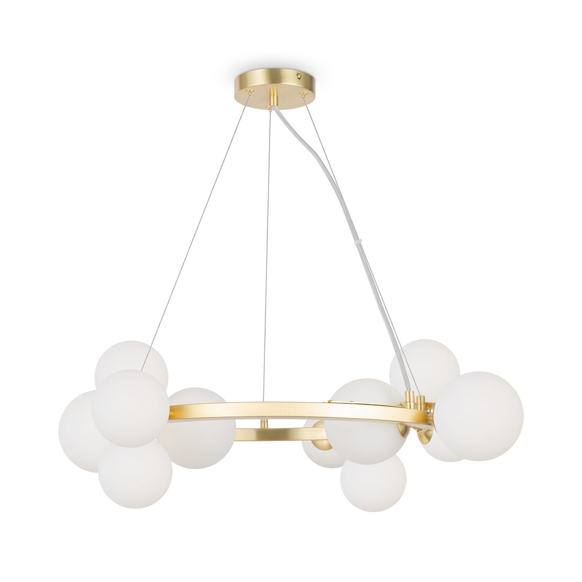SOLLUX LEMMI 6 Lustre Moderne - Luminaire Plafonnier 6x GU10 - Design Loft Intemporel Pour Salon - 77x77x125cm