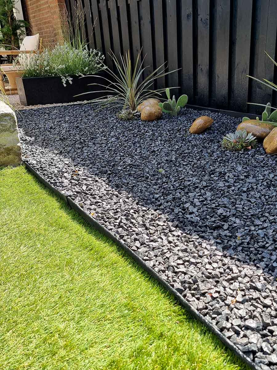 Bordure de jardin Multi-Edge ECO Droit 2m x 10cm | Noir - 4