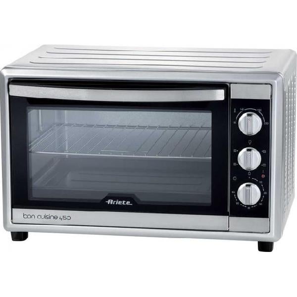 Ariete Horno Eléctrico Ventilador 986 Silver Grill 1800 W 45 L Plateado , Leroy Merlin