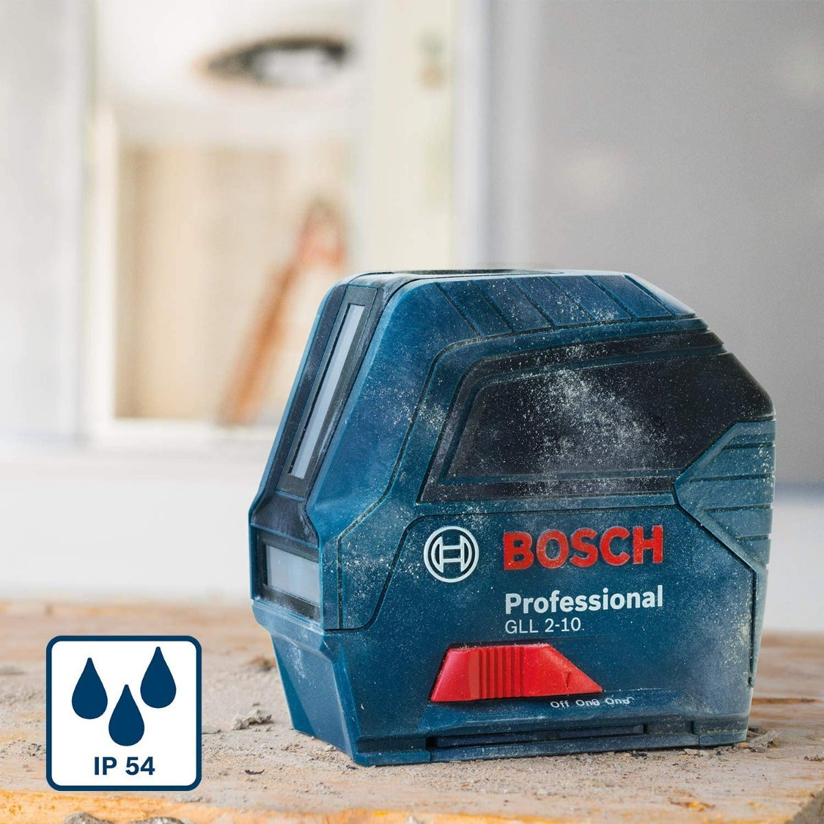 Livello laser professionale Bosch GLL 2-10 con linea rossa, batterie e custodia - 0601063L00 - 3
