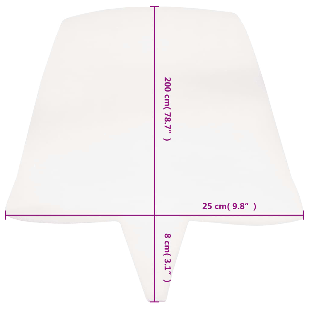 Colchão ponte para cama 25x200 cm vidaXL - 5