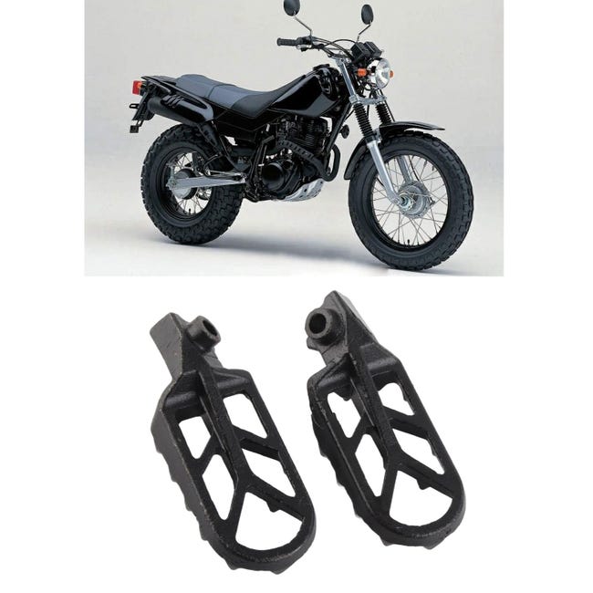 Pédale de Moto - DILWE - Repose-Pieds Avant - Aluminium - Rouge Pédale de Moto - DILWE - Repose-Pieds Avant - Aluminium - Rouge