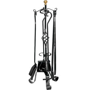 Brucialegna Rettangolare In Ferro Per Caminetto - 54x32x15 Cm, 7 Barre - Foto 11