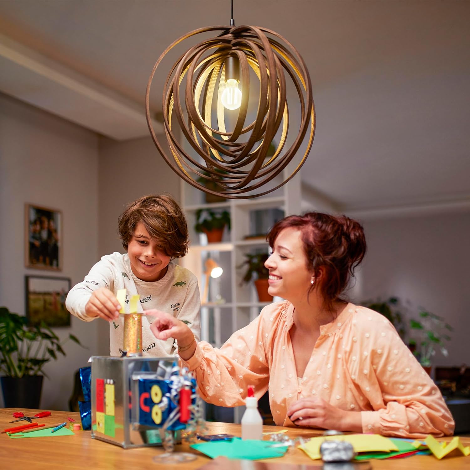 Żarówka LED Philips Klasyczna E27 Ściemnialna 5,9 W ciepłe światło - 8
