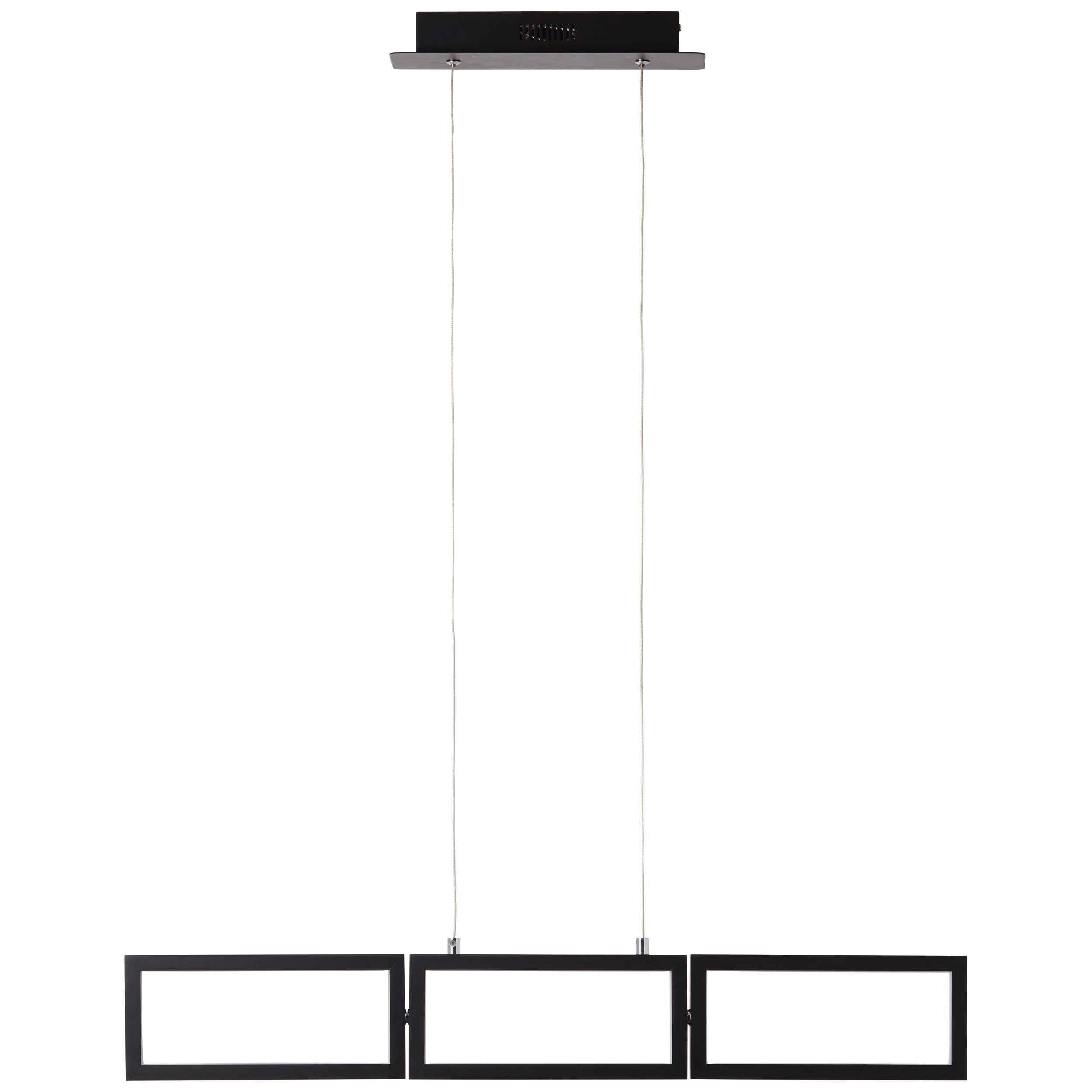 Brilliant lampa Kaami LED zewnętrzna lampa stołowa 37cm czarny matowy metal/czarny bambus 2W zintegrowana dioda LED - 2