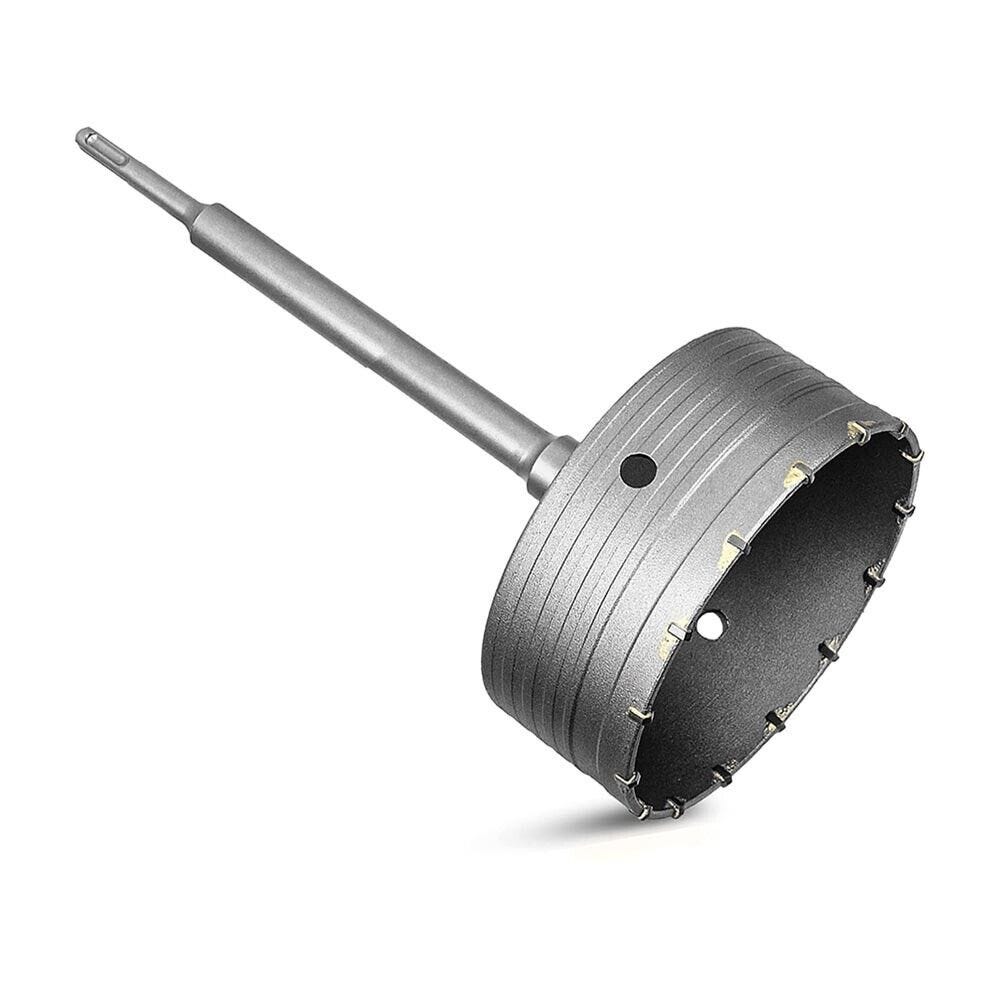 FRESA A TAZZA 130mm CAROTATRICE CON ASTA SDS MAX 60cm CALCESTRUZZO CEMENTO