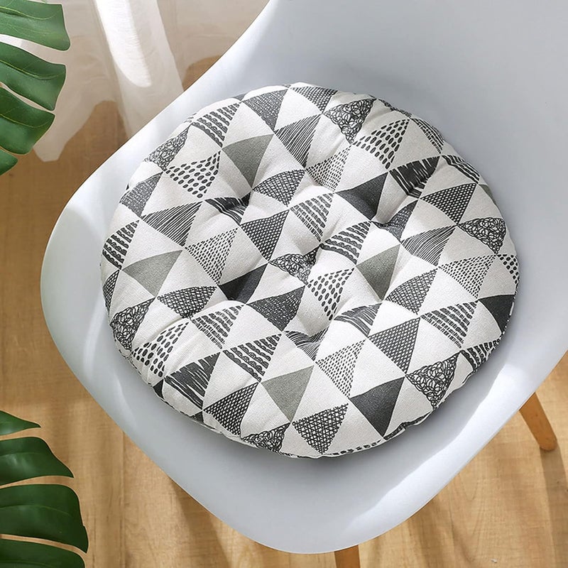 Poduszki na krzesła, podkładki na krzesła, zestaw 6 poduszek na krzesła na patio, do domu, samochodu, sofy, biura, dekoracja tatami