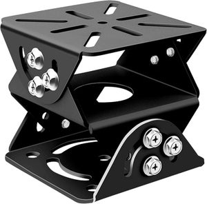 Support De Caméra De Sécurité – Réglable, Noir, En Alliage D’aluminium – Robuste