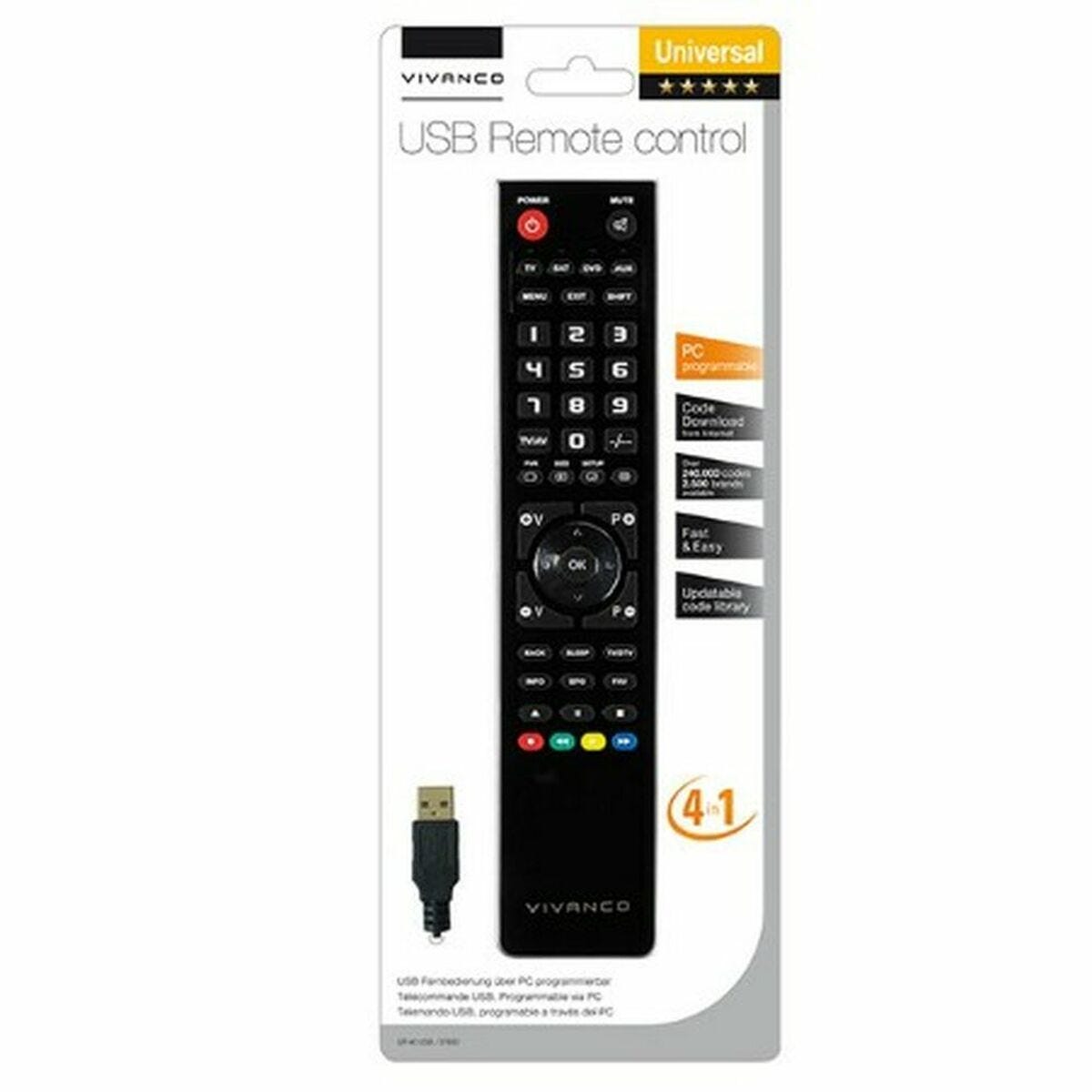 Telecomando Universale Vivanco 37600 | Leroy Merlin Telecomando Universale Vivanco 37600 | Leroy Merlin