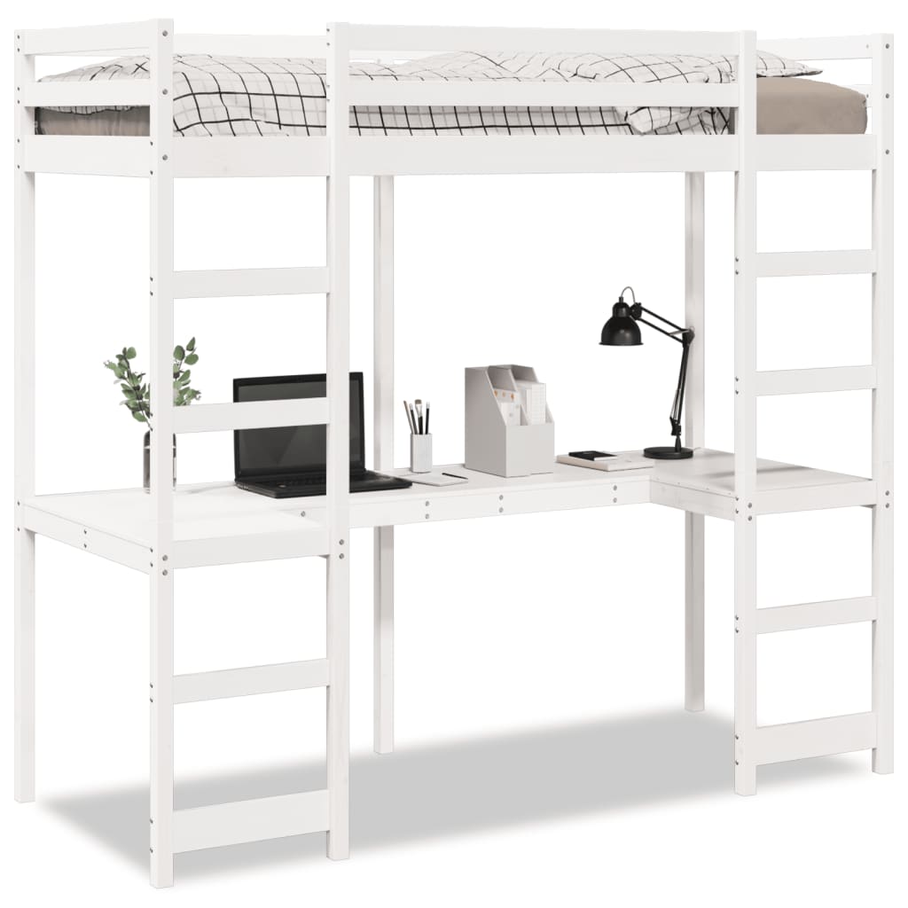 Lit Adulte Lit Simple Cadre De Lit Superpos Sans Matelas Blanc