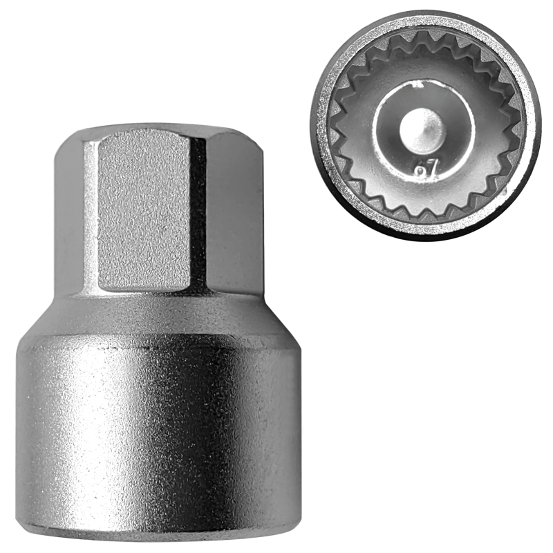 Set 19 Chiavi A Brugola A Forma Di Zampa Di Gallina: 1/2 E 3/8 Da 8 A 32 Mm – Resistenza E Versatilità!