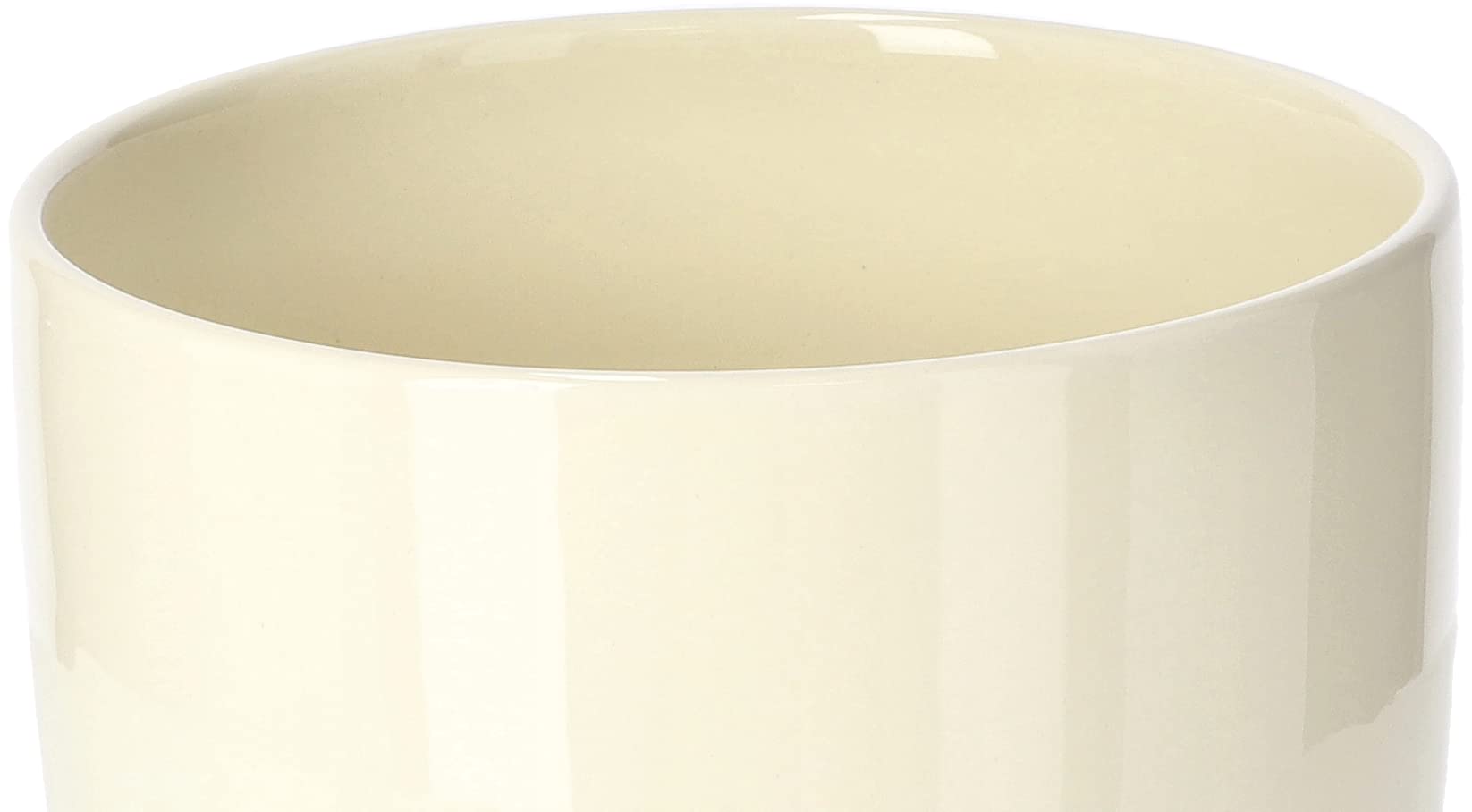 Zestaw 2x donica doniczka z podstawką ø16cm ceramiczna biała osłona kwiaty - KOTARBAU - 5