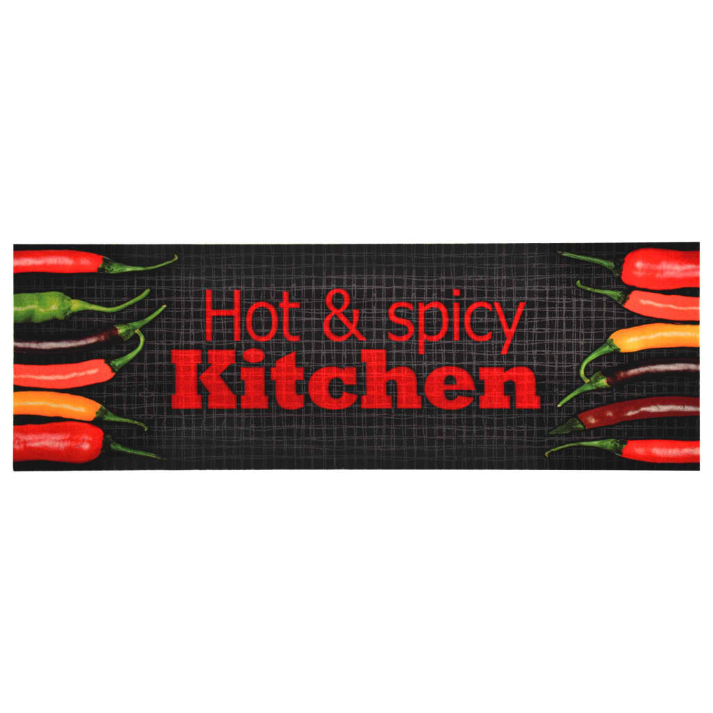 Kuchenny dywanik podłogowy Hot &amp; Spicy, 60x300 cm vidaXL