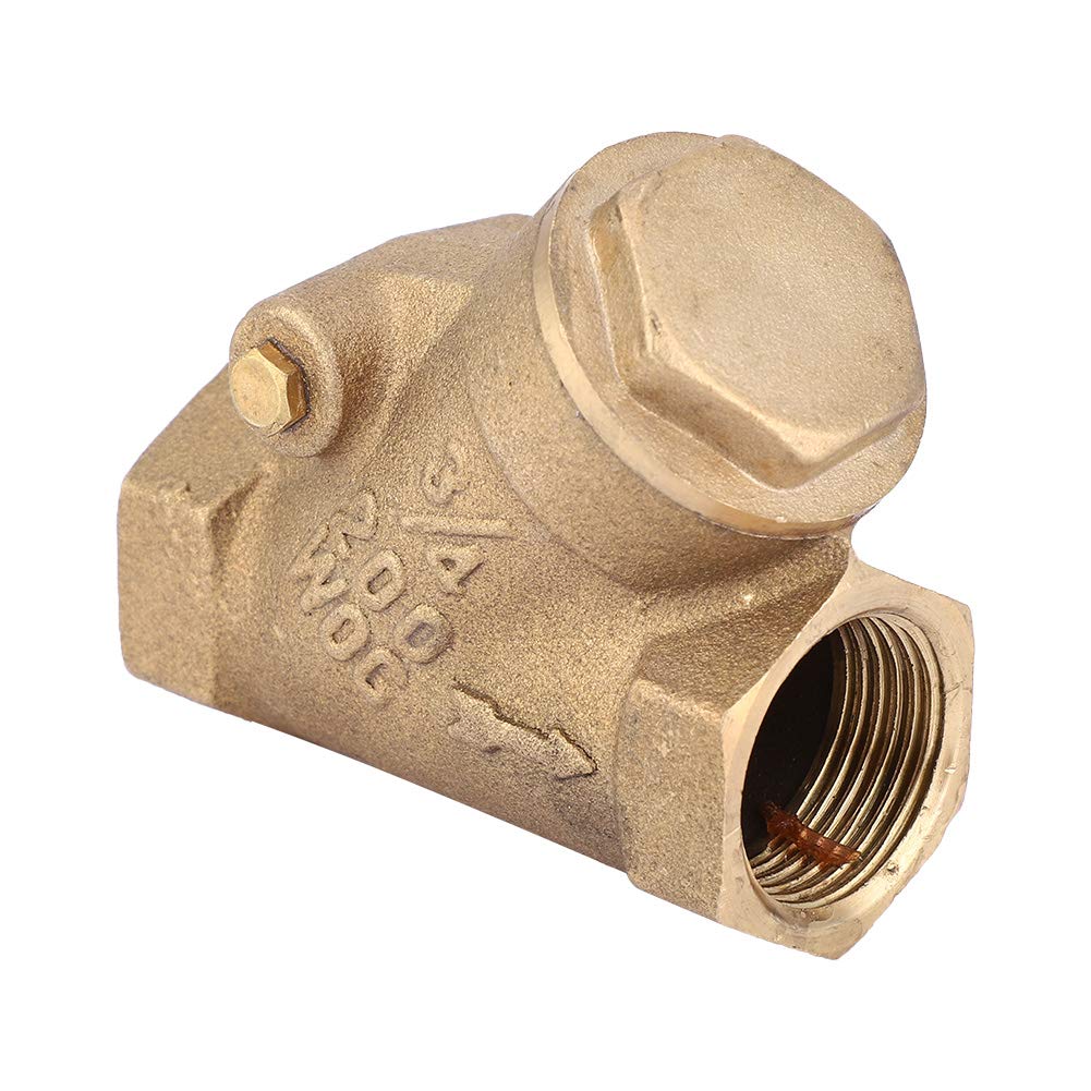 Clapet anti-retour en laiton à filetage NPT 3/4 po Clapet anti-retour unidirectionnel de type Y 1,6 Mpa pour eau et gaz - 3
