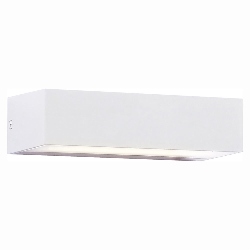 Kinkiet ogrodowy kinkiet ścienny 9W, 450lm, 4200K, IP65, biały HOROZ