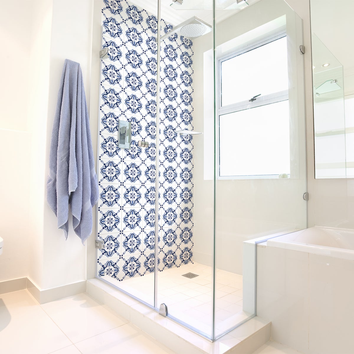 30 vinilo baldosas azulejos callista - adhesivo de pared - revestimiento sticker mural decorativo - 30stickers10x10cm