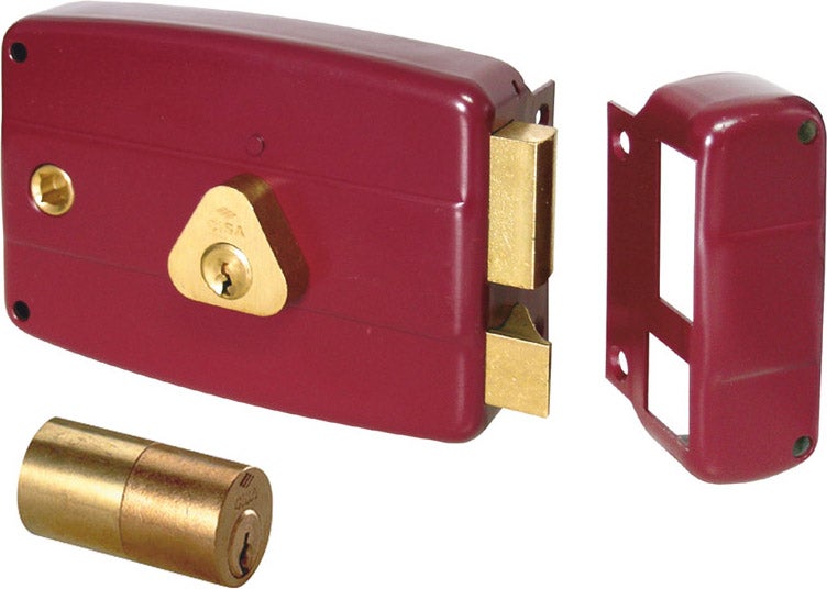 Serrure à Appliquer Cisa Multifonction - Pour Porte Blindée - 56715.28 - Fabriquée En Italie
