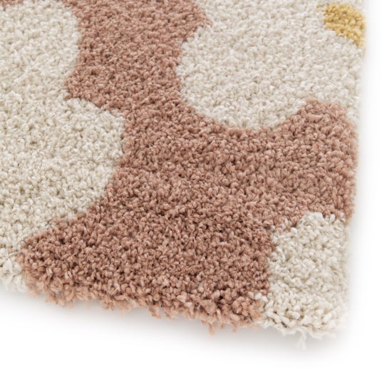 Tapis fleurs maximalistes - Apolline - Rose - 160 x 230 cm - 4