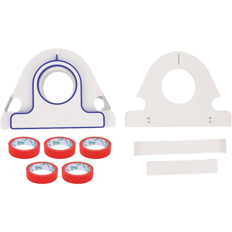 rouge, Masking Machine Machine Portable Masking Masking Master Tape Dispensateur pour peindre Applicateur de bande de peinture polyvalente - 5