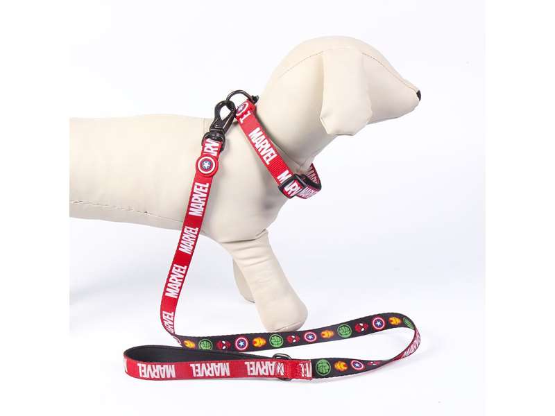 Coleira para Cães Marvel S/M Vermelho - 8