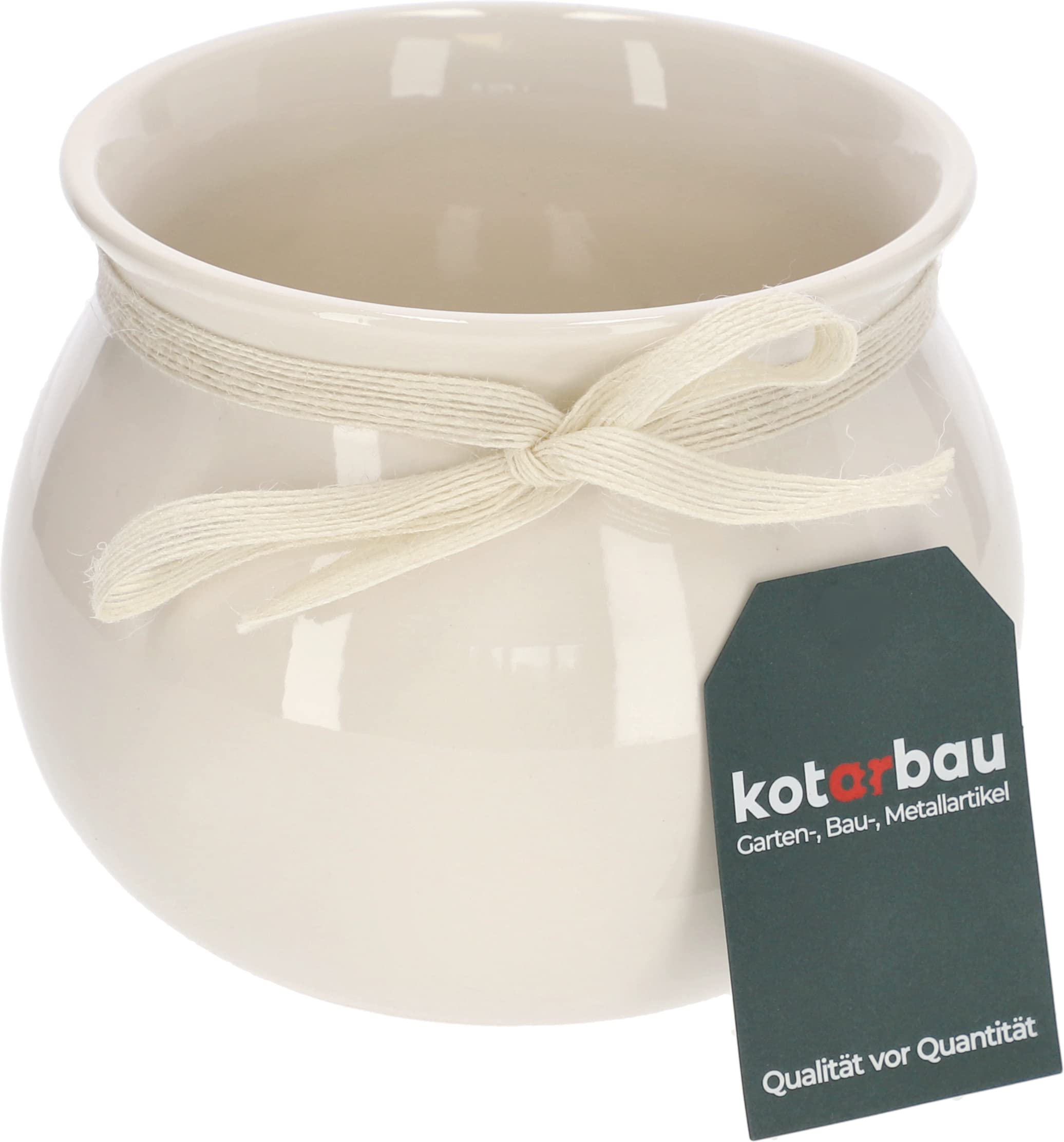 Doniczka ceramiczna fi 17 osłonka kwiaty rośliny - KOTARBAU