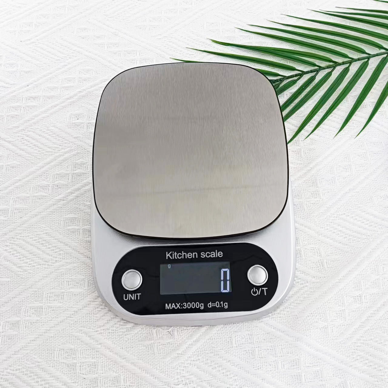 Balance électronique en acier inoxydable 10kg/1g, balance de cuisine numérique, oz pour cuisiner et cuire - 5