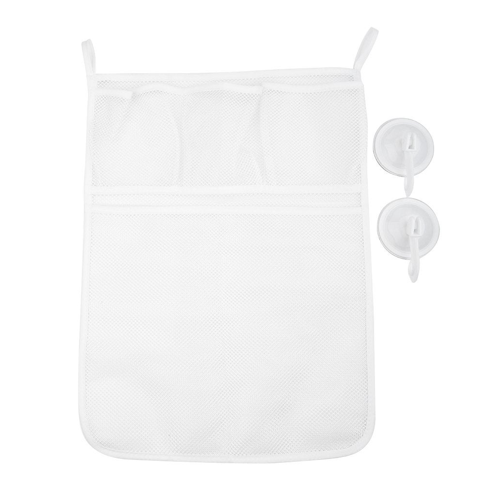 Tub Topper® - Estante De Juego Con Protección Contra Salpicaduras Para Bañera, Bandeja Con Soporte Para Almacenamiento, Con Ventosas, Sin Derrames De Agua, Diversión Para Niños Pequeños Y Bebés (rosa