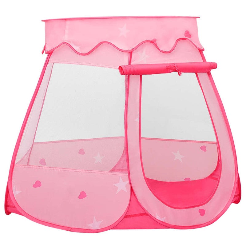 Tente de jeu pour enfants Rose 102x102x82 cm - 2