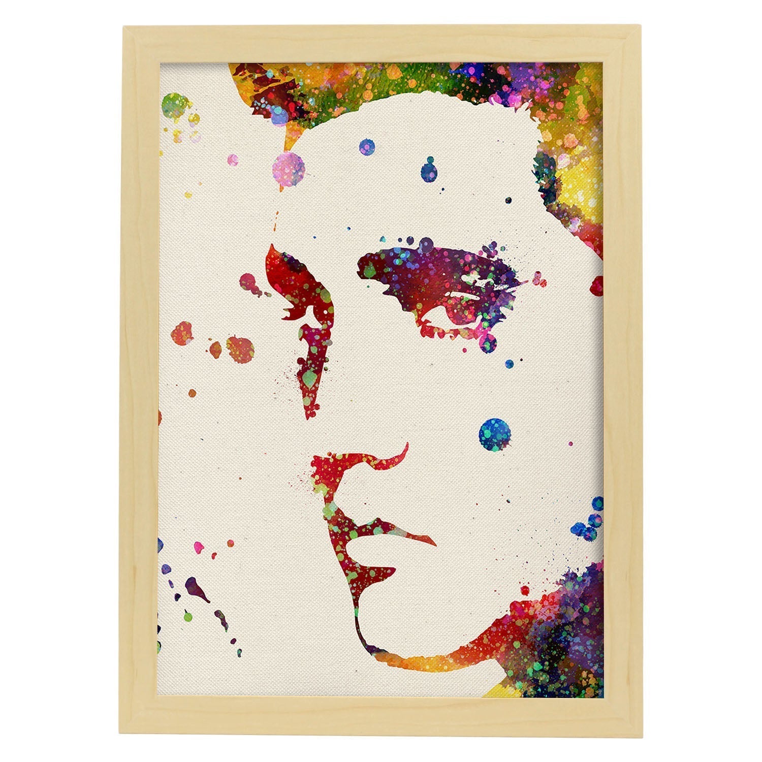 Tableau Style Vintage Série Célèbres Acteurs Clint Eastwood Dans Le